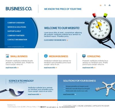 國外企業站 設計網站圖片